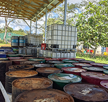 La gestion des huiles usagées